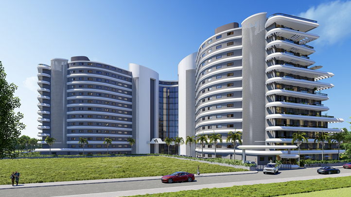 New off-plan project in Antalya